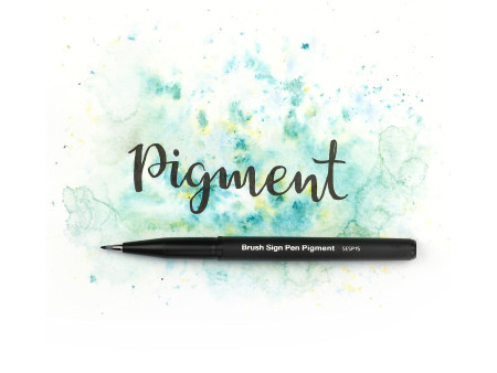 PentelArts Stylo de calligraphie Sign Pen Brush, noir
