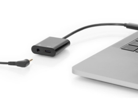 DIGITUS Câble répartiteur USB, USB-C + prise jack 3,5 mm