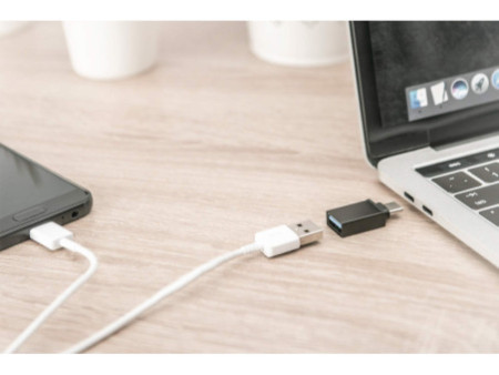DIGITUS Adaptateur USB, USB-C - USB-A, noir