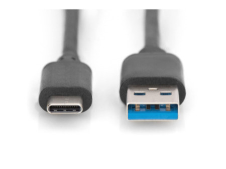 ASSMANN Câble USB 2.0, USB-C mâle - USB-A mâle, 1,0 m