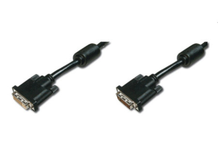 DIGITUS Rallonge DVI, 5,0 m, noir