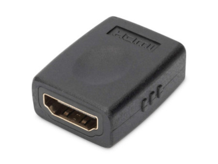 DIGITUS HDMI Adaptateur, fiches femelles HDMI-A, noir