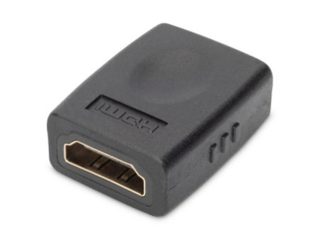 DIGITUS HDMI Adaptateur, fiches femelles HDMI-A, noir