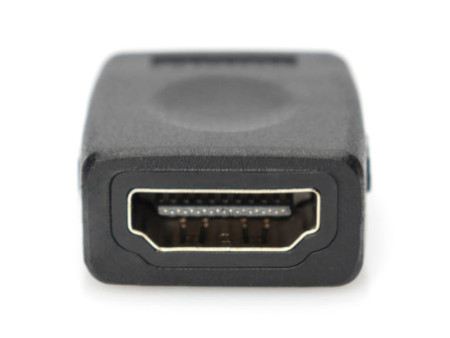DIGITUS HDMI Adaptateur, fiches femelles HDMI-A, noir