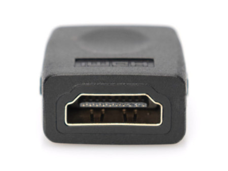 DIGITUS HDMI Adaptateur, fiches femelles HDMI-A, noir