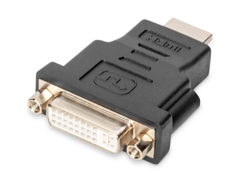 DIGITUS Adaptateur HDMI, HDMI-A - DVI-I, noir
