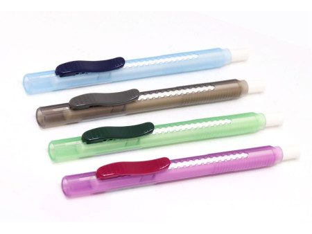 Pentel Stylo-gomme ClicEraser2 ZE11T, noir-transparent