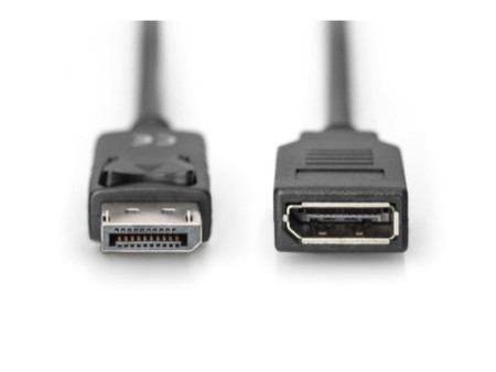 DIGITUS Rallonge DisplayPort 1.2, 2,0 m, noir