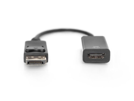 DIGITUS Adaptateur DisplayPort 1.2, DP - HDVI-I, 0,2 m