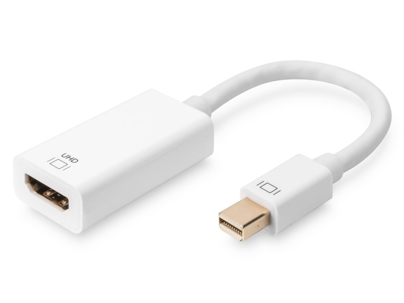 DIGITUS Adaptateur DisplayPort 1.2, mDP - HDMI-I, 0,2 m