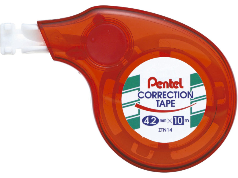 Pentel Ruban correcteur XZTN14, 4,2 mm x 10 m