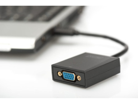DIGITUS adaptateur graphique USB 3.0 - VGA, USB vers VGA,