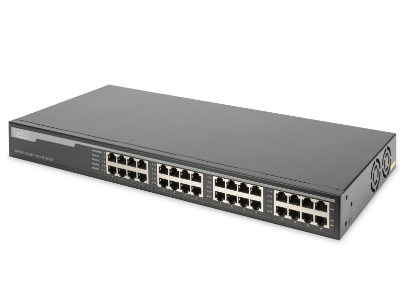 DIGITUS Injecteur Gigabit PoE +, 16 ports