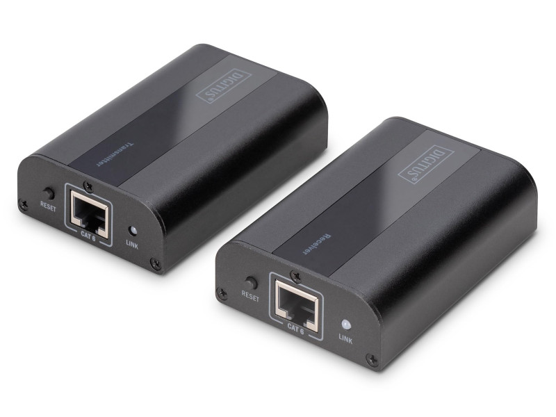 DIGITUS Kit amplificateur 4K HDMI, 4K/60Hz, HDMI 2.0, 30/60m