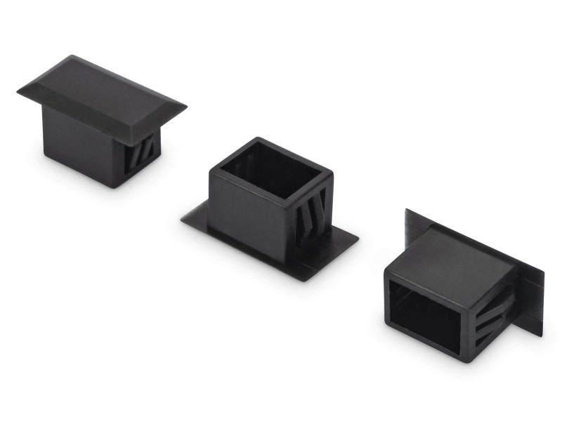 DIGITUS Bouchon obturateur fibre optique pour LC Duplex,noir