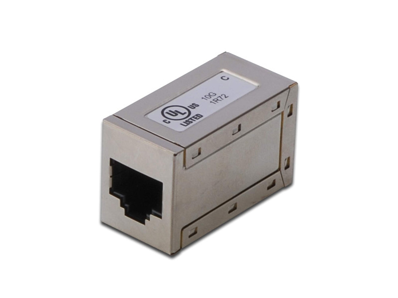 DIGITUS Adaptateur modulaire cat. 6, blindé, 2x RJ45