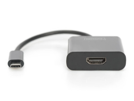 DIGITUS Adaptateur graphique USB 3.1, USB-C - HDMI, noir
