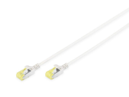 DIGITUS Câble de brassage Slim, Cat. 6A, U/FTP, 1,0 m