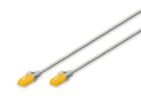 DIGITUS Câble de brassage Slim, Cat.6A, U/UTP, 1,0 m