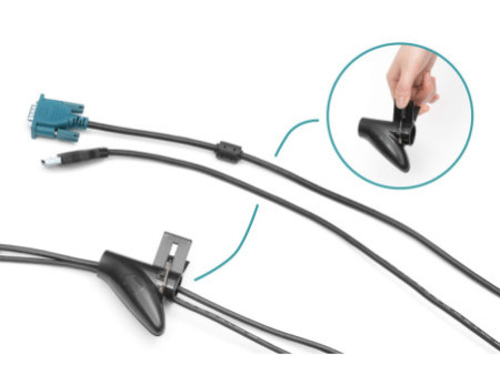 DIGITUS Gaine de câbles flexible avec outil d'enfilage, 5 m