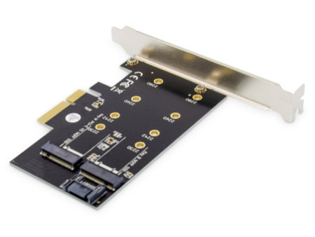 DIGITUS Carte Add-On M.2 NGFF/NVMe SSD PCI Express 3.0 (x4)