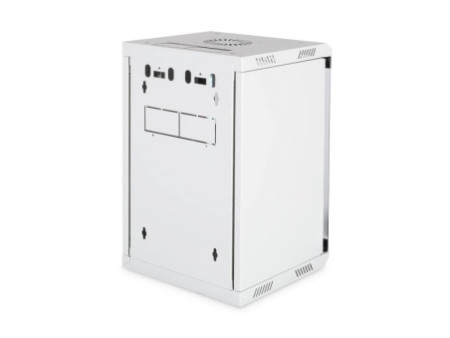 DIGITUS Coffret mural combiné 10'/19', IP20, gris (RAL7035)