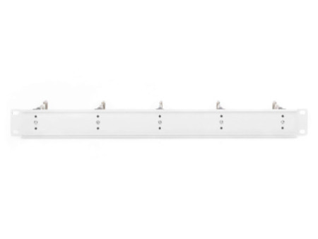 DIGITUS Panneau de rangement 19', 1U, 5 guide-câbles, gris
