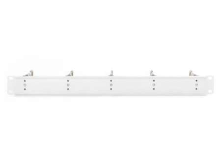 DIGITUS Panneau de rangement 19', 1U, 5 guide-câbles, gris