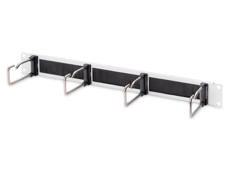 DIGITUS Panneau de rangement pour câbles 19' avec supports