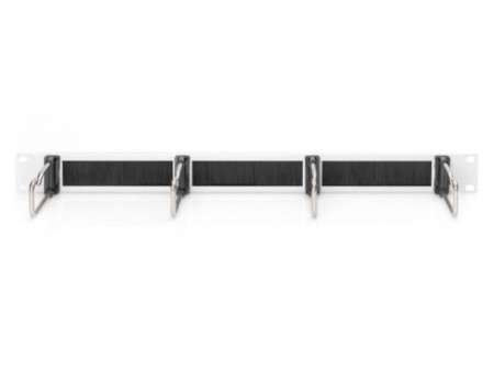 DIGITUS Panneau de rangement pour câbles 19' avec supports