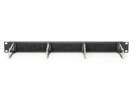 DIGITUS Panneau de rangement pour câbles 19' avec supports