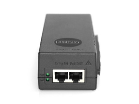 DIGITUS Injecteur PoE+ 10 Gigabit Ethernet, 802.3at, 30 W