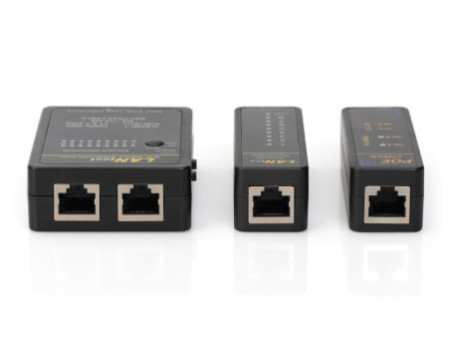 DIGITUS Testeur pour câble réseau et communication, RJ45/BNC