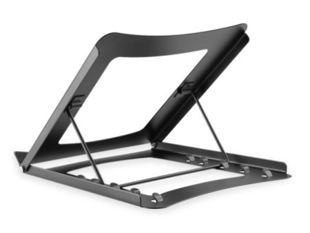 DIGITUS Support pour ordinateur portable, en acier, noir