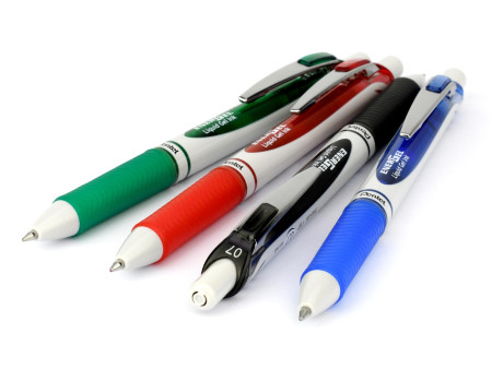 Pentel Stylo roller à encre gel EnerGel BL77 Eco, vert