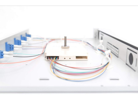 DIGITUS Boîte d'épissure à fibre optique 19', OS2, 6x LC
