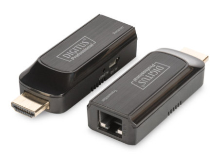 DIGITUS Kit de rallonge Mini HDMI, Full HD, 50 m