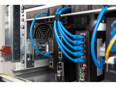 DIGITUS Support de rail DIN 19', avec rails DIN, 4U
