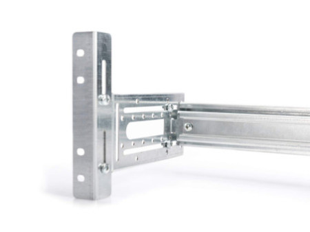 DIGITUS Support de rail DIN 19', avec rails DIN, 4U