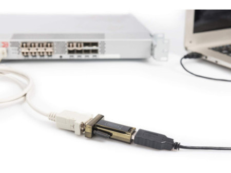 DIGITUS Adaptateur série USB 2.0, câble USB-A incl.