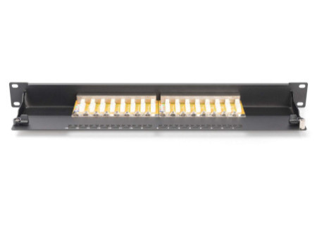 DIGITUS Panneau de brassage 19' Cat.6, classe E, 16 x RJ45