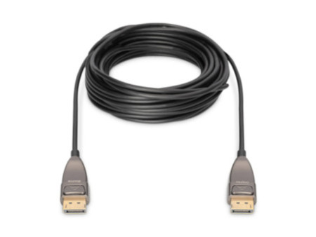 DIGITUS Câble de fibre optique hybride DisplayPort AOC, 15 m