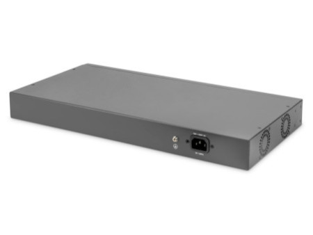 DIGITUS Commutateur 19' Fast Ethernet PoE, 24 ports