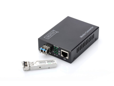 DIGITUS Module mini GBIC (SFP) compatible avec hp, 1.25 Gbps