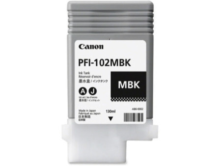 Canon Encre pour canon IPF500/IPF600/IPF700, noir mat