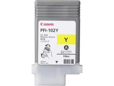 Canon Encre pour canon IPF500/IPF600/IPF700, jaune