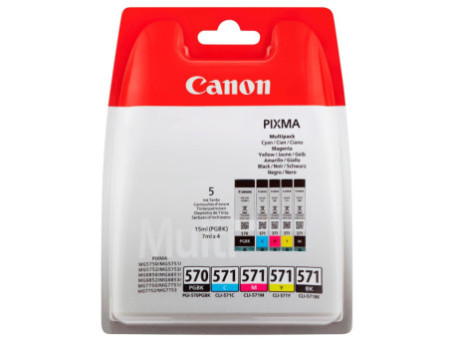 Canon Encre pour Canon PIXMA MG5700, PGI-570, multipack