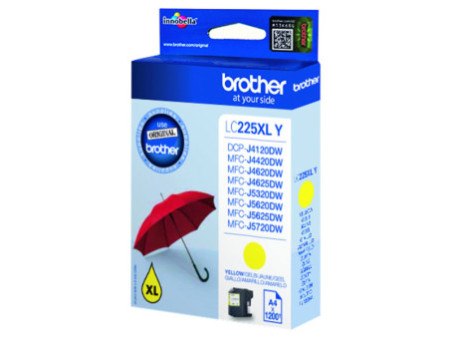 brother Encre pour brother MFC-J4420DW, jaune, HC