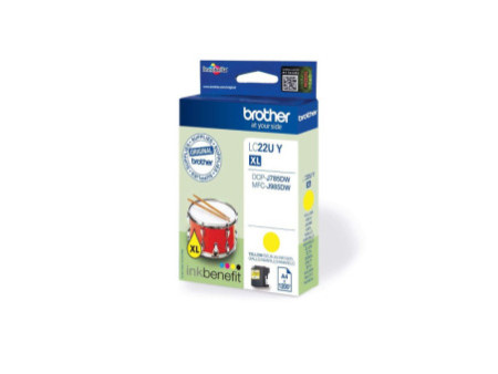 brother Encre pour brother MFC-J985DW, jaune