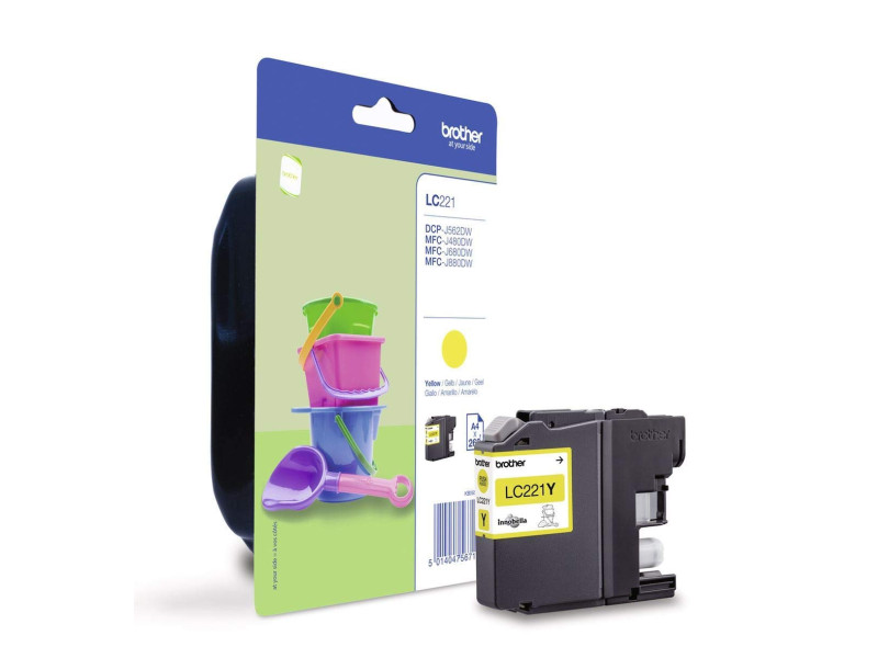 brother Encre pour brother MFC-J480DW, jaune